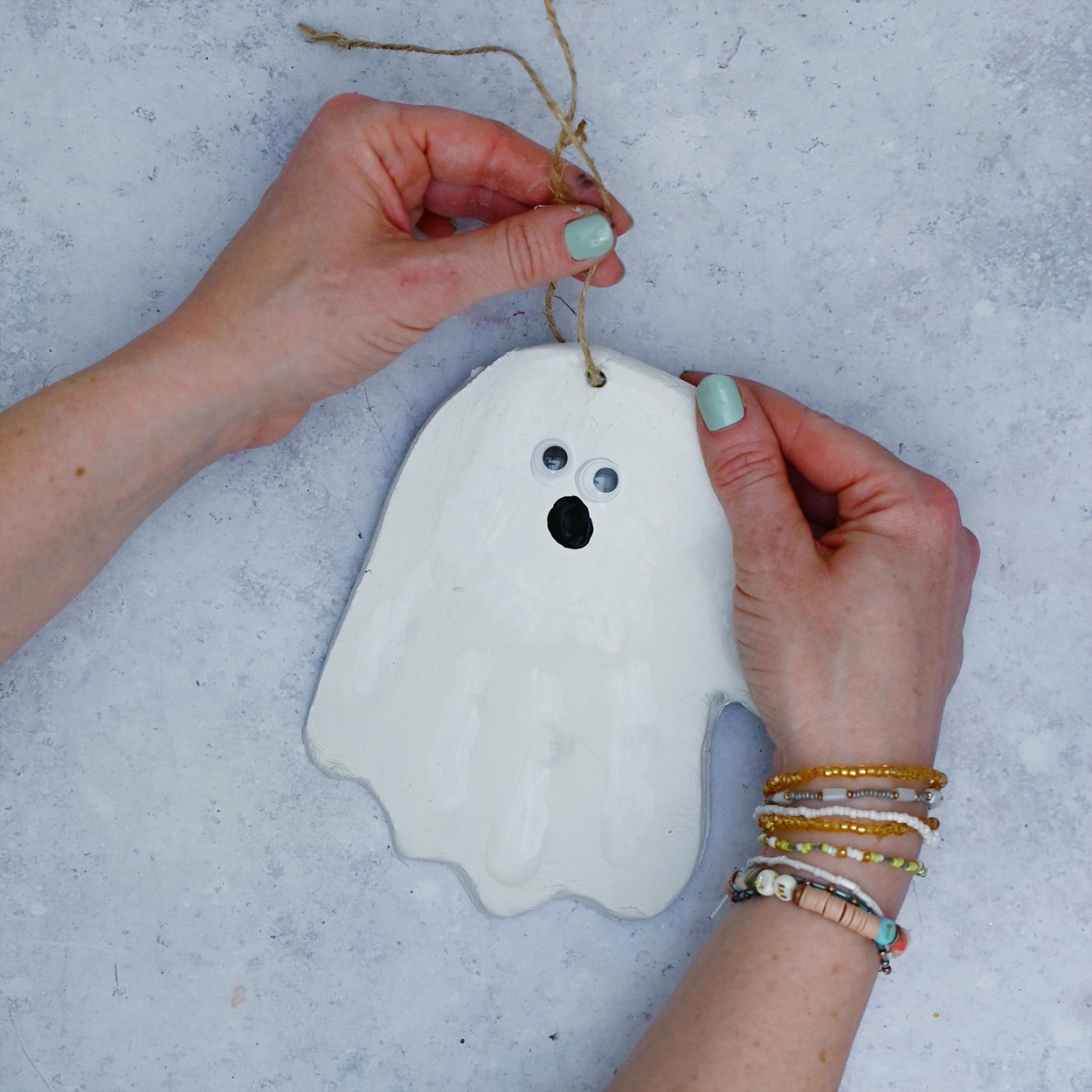 Halloween hand craft decoration