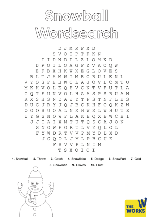 Snowball Wordsearch