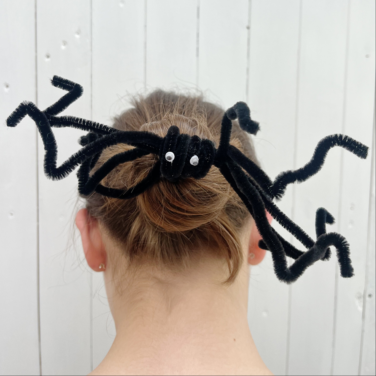 pipe cleaner spider craft