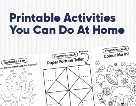 Printable Activities You Can Do At Home