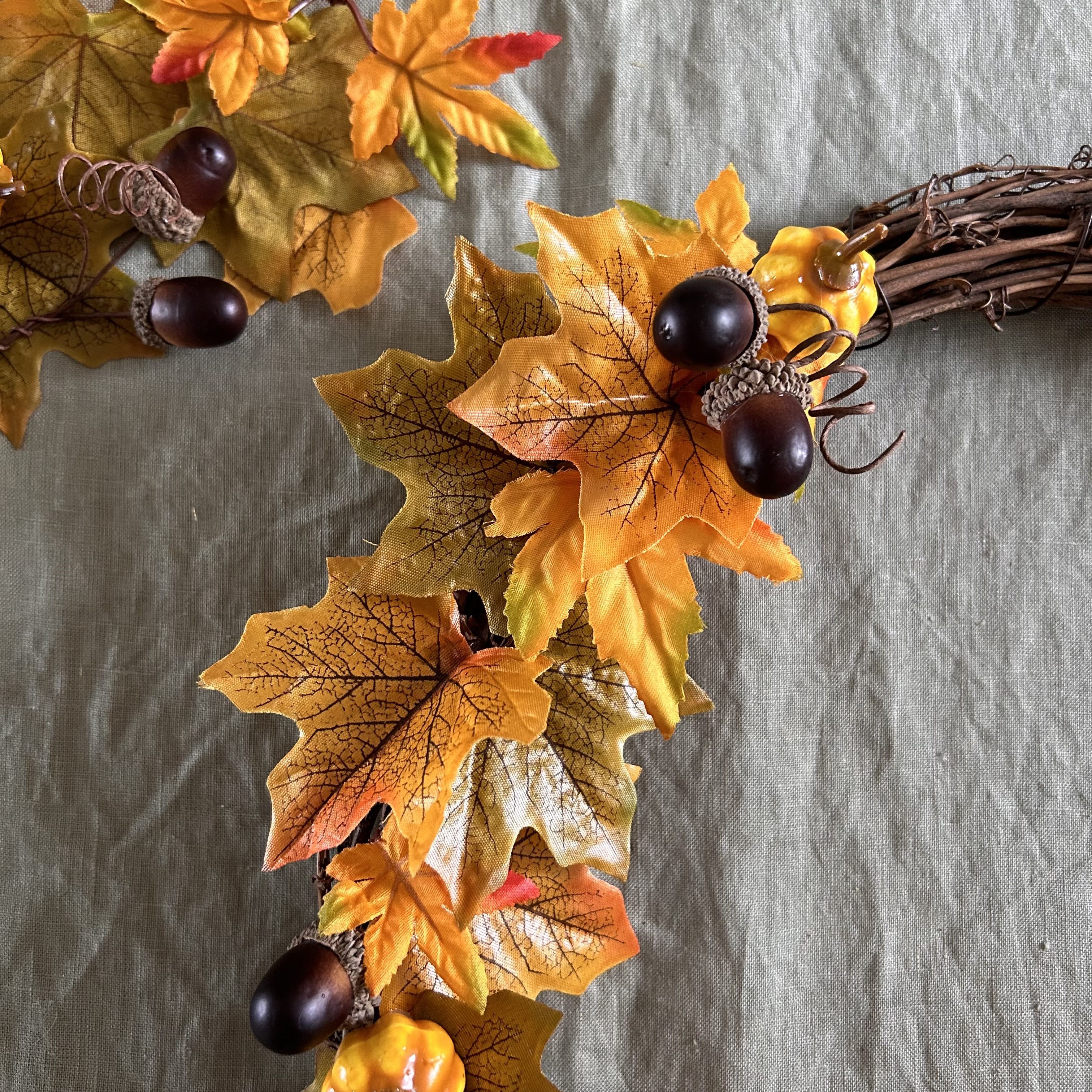 Autumn Wreath Step 2