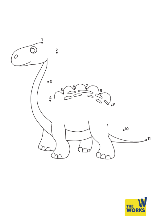 Dino Dot-to-Dot