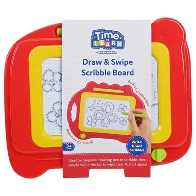 PlayWorks Draw & Swipe Scribble Board