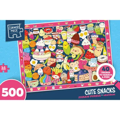 Cute Snacks Jigsaw Puzzle