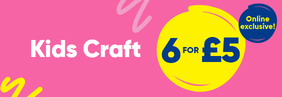 6 for £5 Kids Crafts