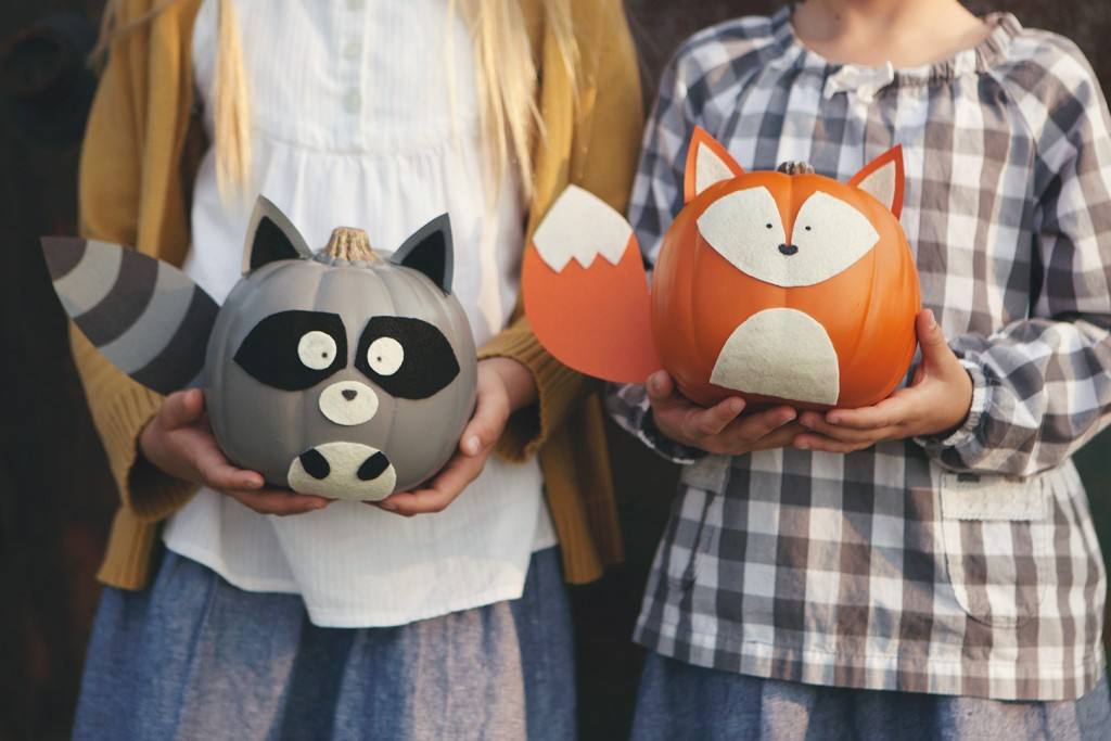 Woodland Creature Pumpkins