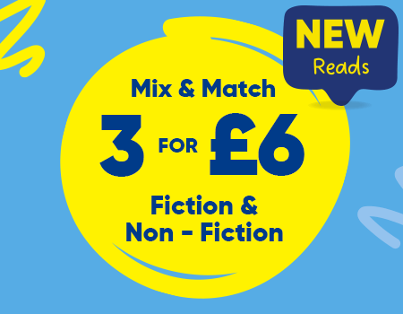 3 for £6 Fiction & Non-Fiction Books