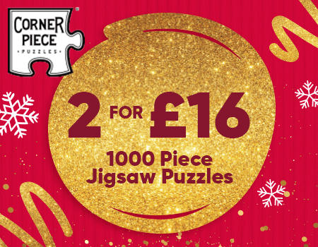 2 for £16 1000 Piece Jigsaw Puzzles