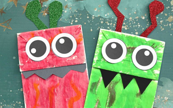 Paper Bag Monsters