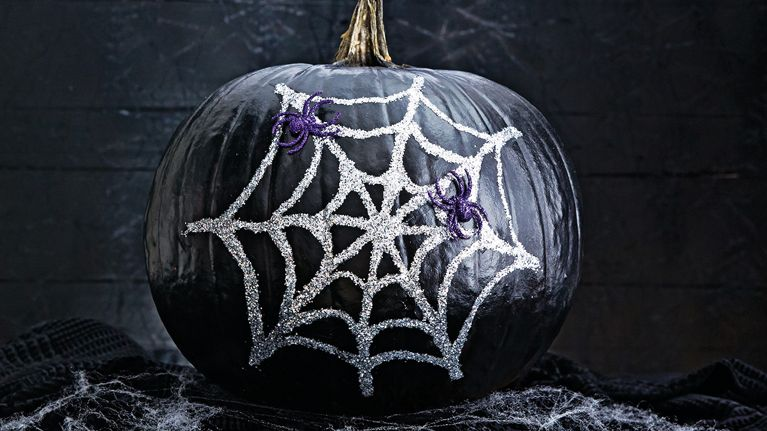 Spider Web Pumpkin