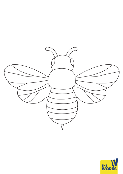 Bumblebee Colouring Sheet