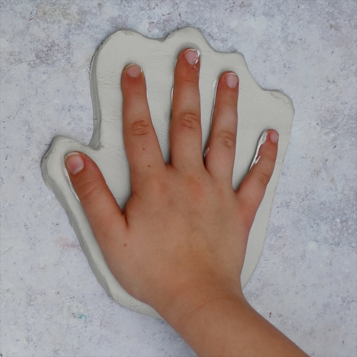 Hanging Handprint Decorations - Step 4