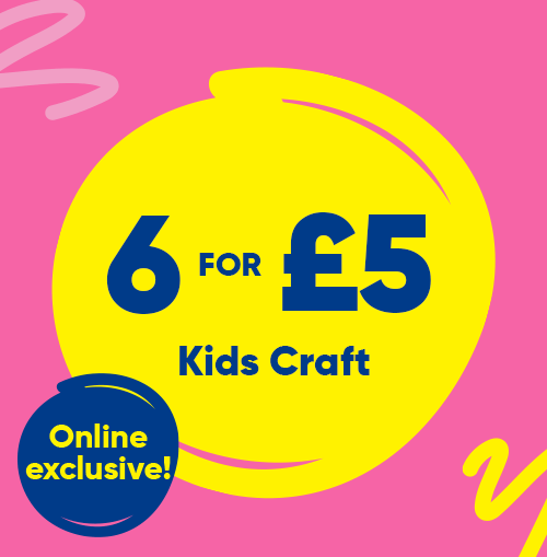 6 for £5 Kids Crafts