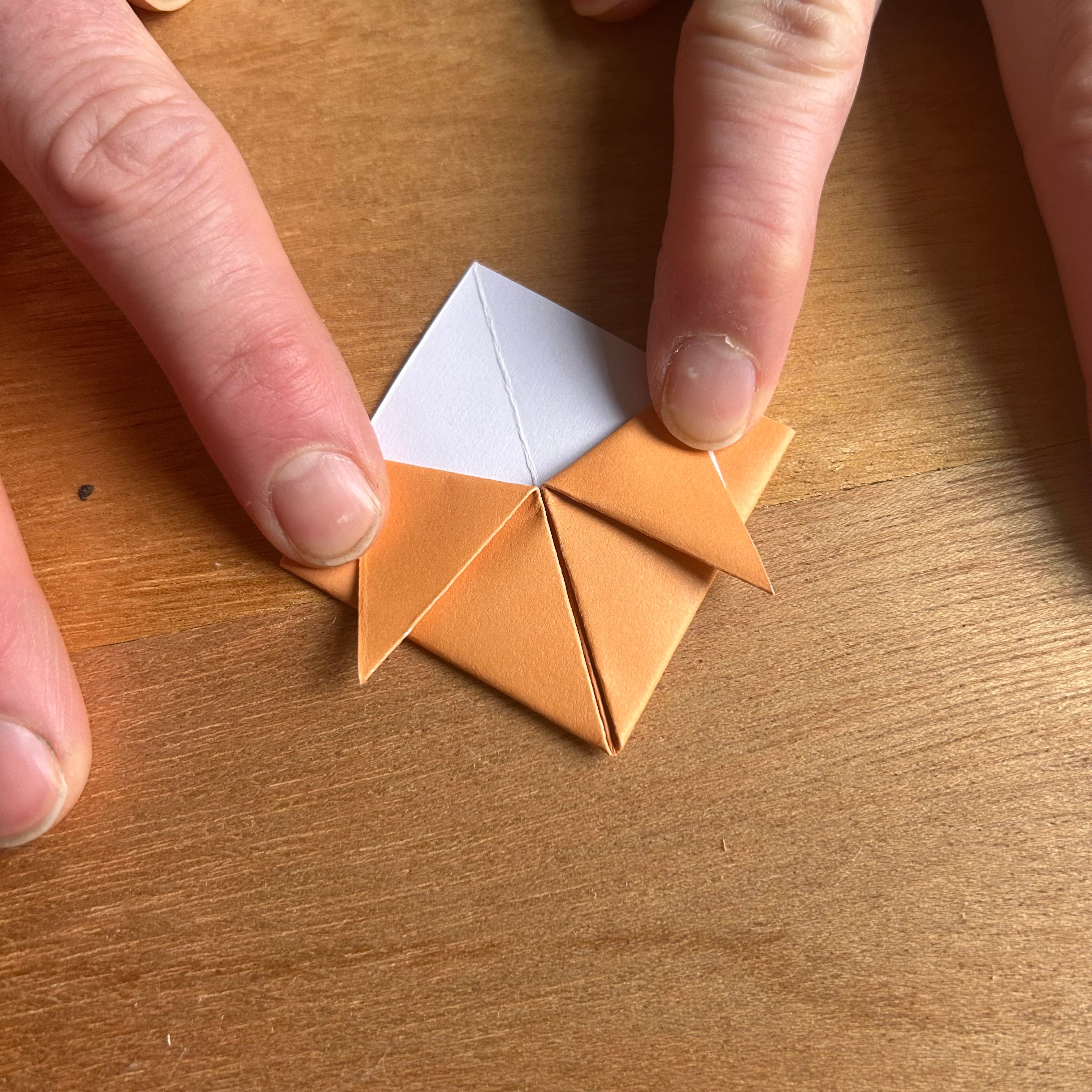 Easy Origami Fox Step 8