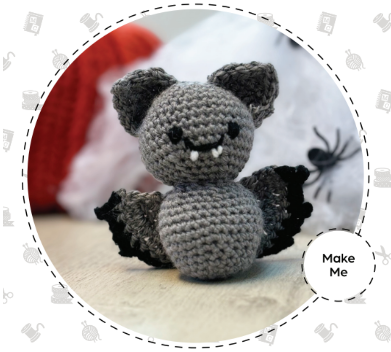 Amigurumi Crochet Bat