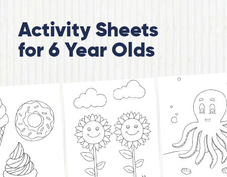 Free Activity Sheets For 6-Year-Olds