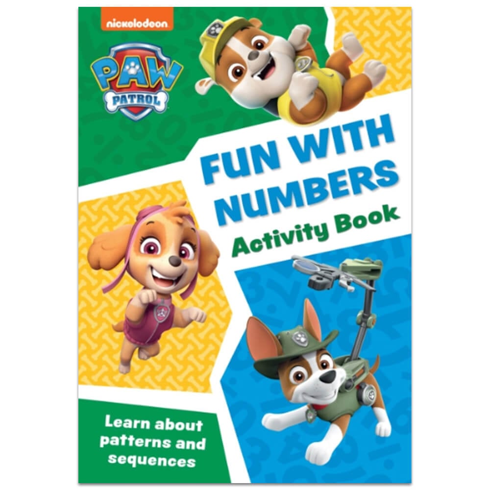 Paw Patrol Fun with Numbers Activity Book - Paw Patrol - Kids Activity Books (Paperback)