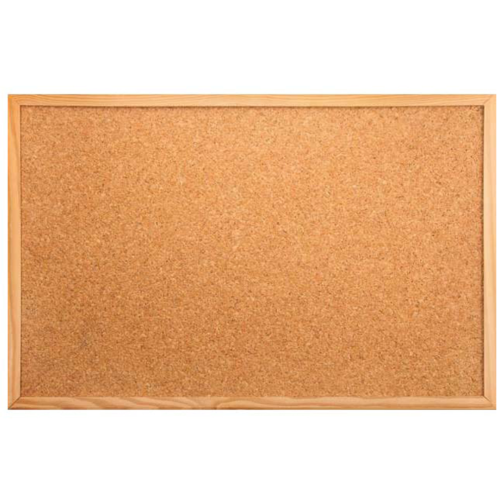 Cork Notice Board 60cm x 40cm, Stationery, Brand New 5015007010117 eBay