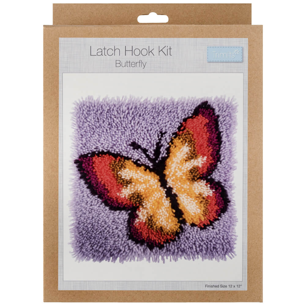 Latch Hook Kit: Butterfly