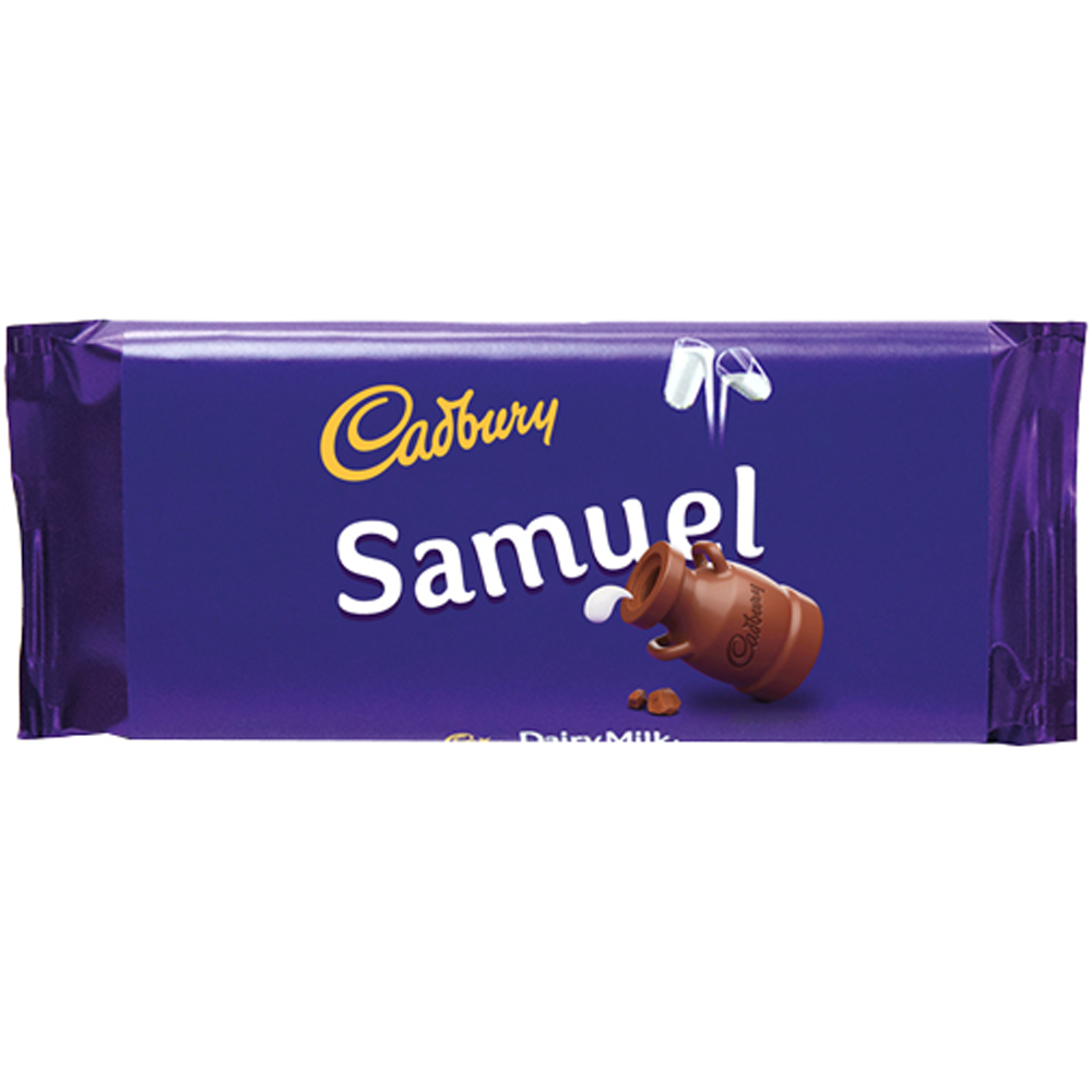 Cadbury Dairy Milk Chocolate Bar 110G - Samuel