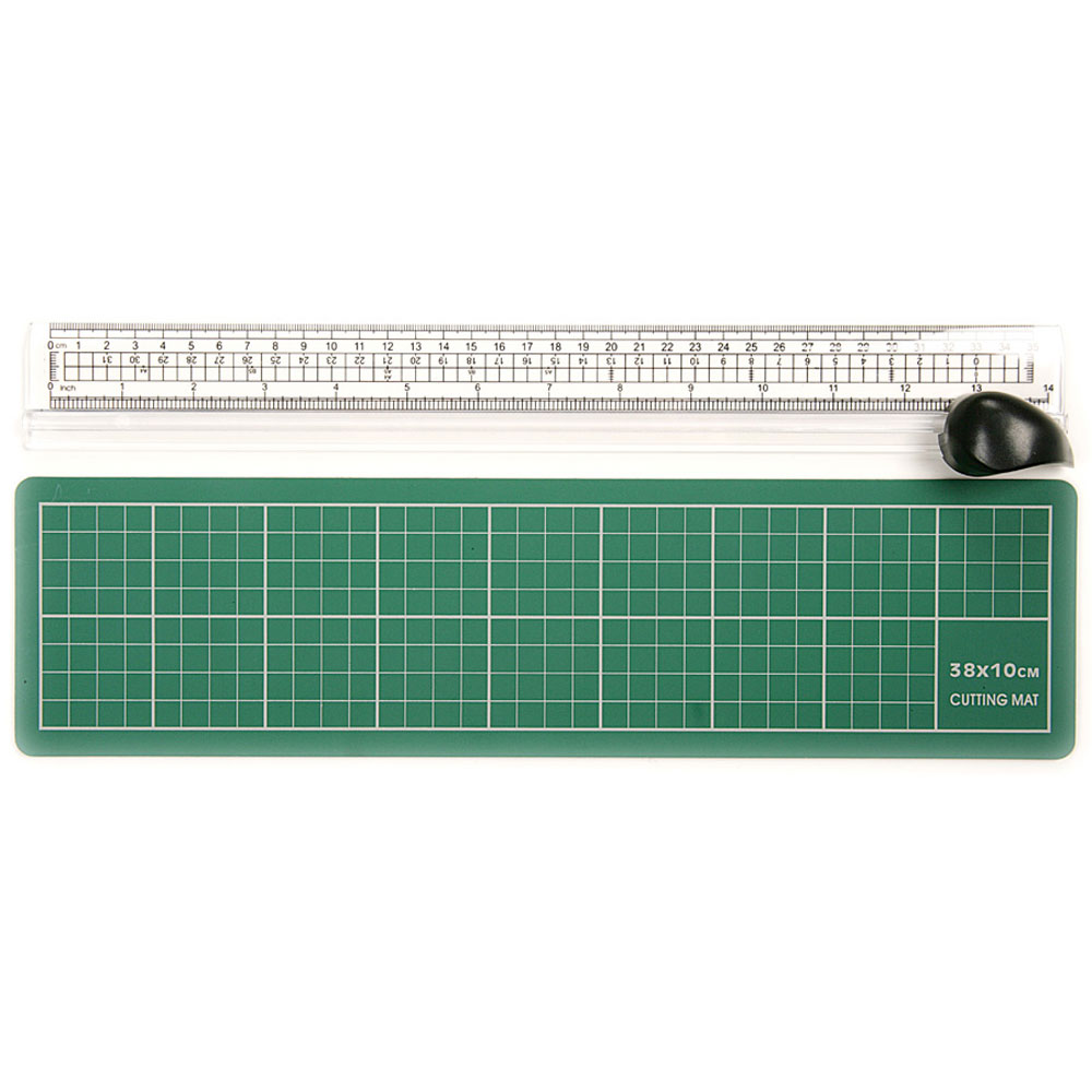 Ruler Trimmer With Cutter