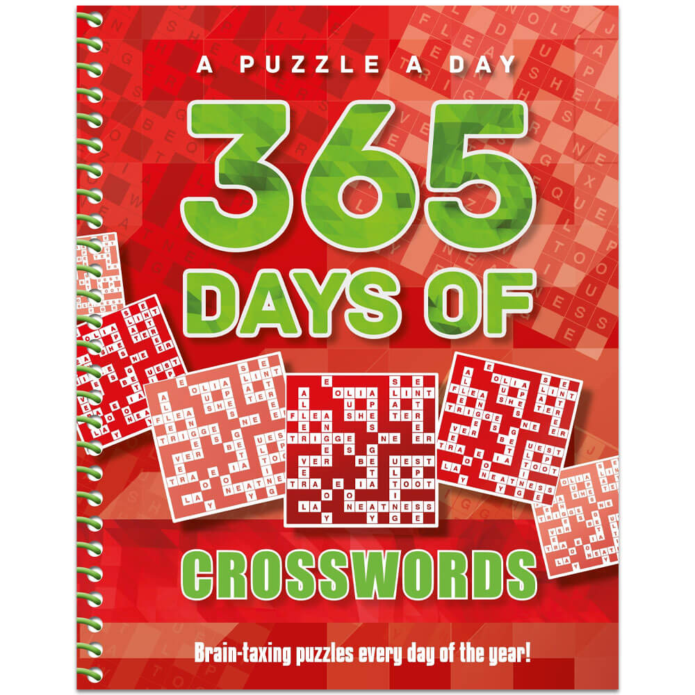 365 Days of Crosswords - Puzzle Books by Igloo Books (Paperback)