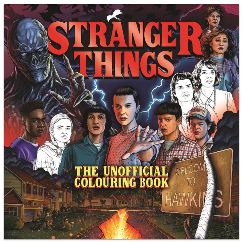 Stranger Things: The Unofficial Colouring Book by Stranger Things - Adult Colouring Books (Paperback)