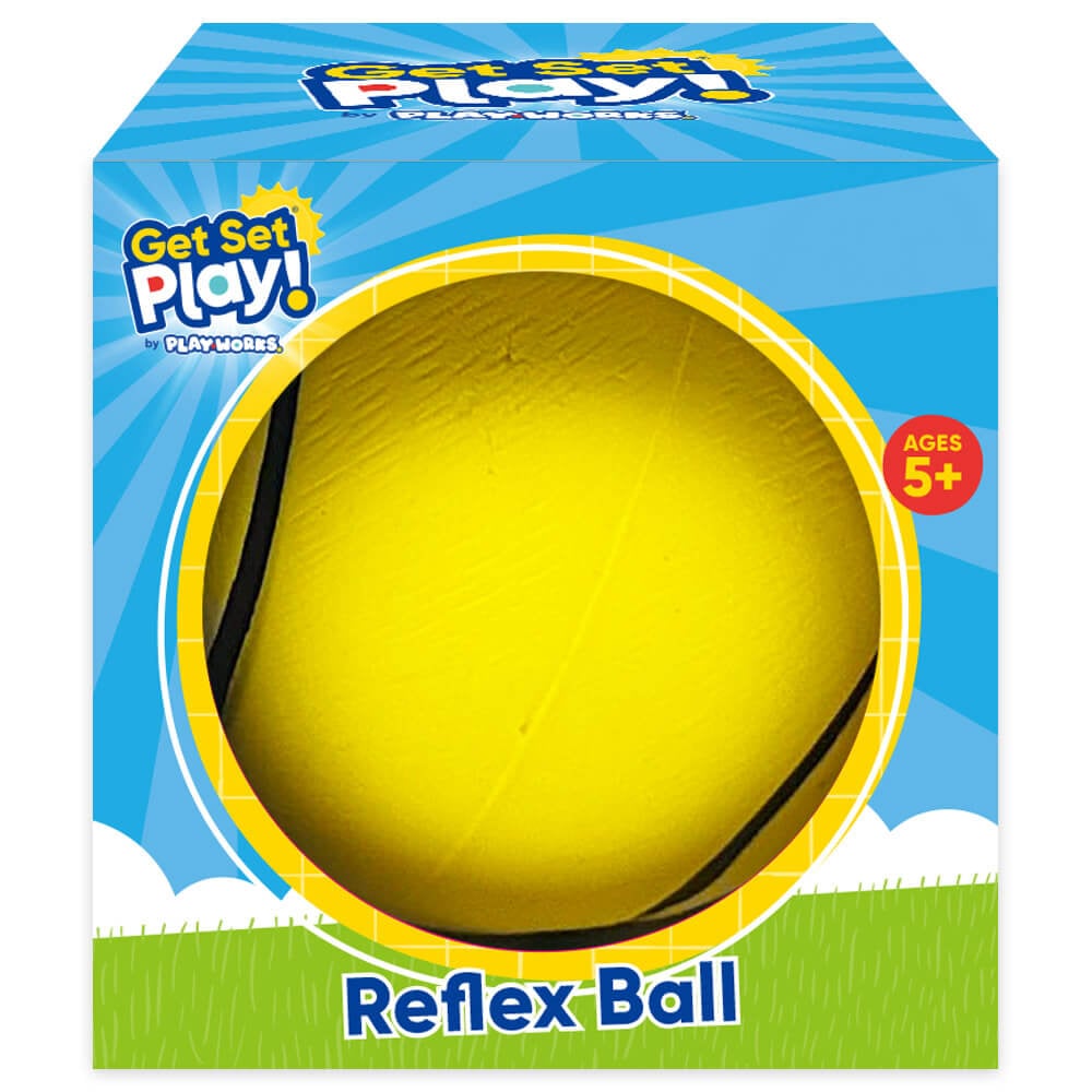 Rebounce Reflex Ball - PlayWorks - Soft Sports Ball - Outdoor Games - For Kids - Sports Toys