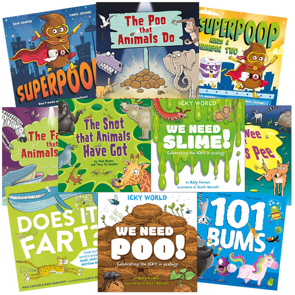 Stinky Stories: 10 Kids Picture Book Bundle - 10 for £10 Picture Books - Children's Book Collections (Paperback Bundle)