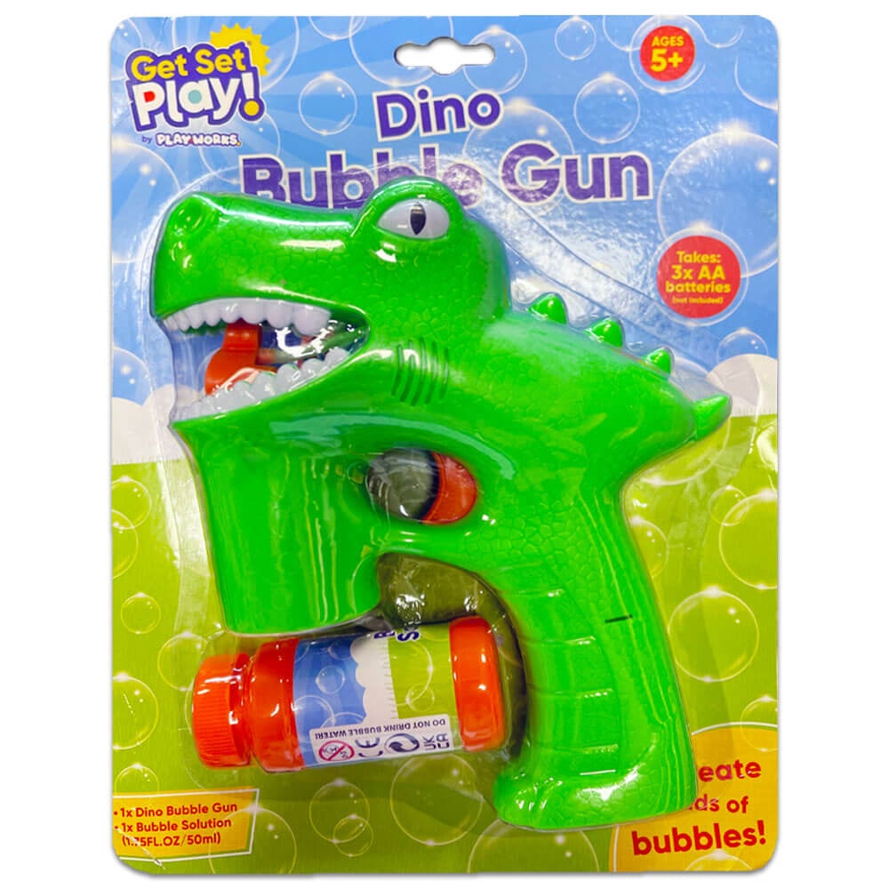 PlayWorks Dino Bubble Gun