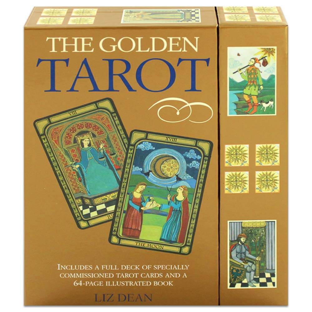 The Golden Tarot by CICO Books - Liz Dean (Box Set)