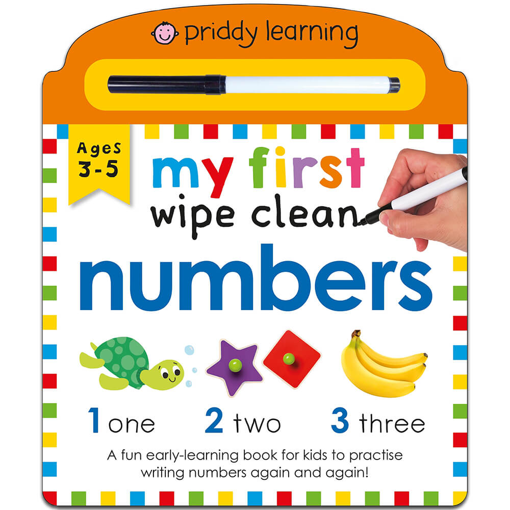 My First Wipe Clean Numbers - Kids Activity Books - Roger Priddy (Paperback)