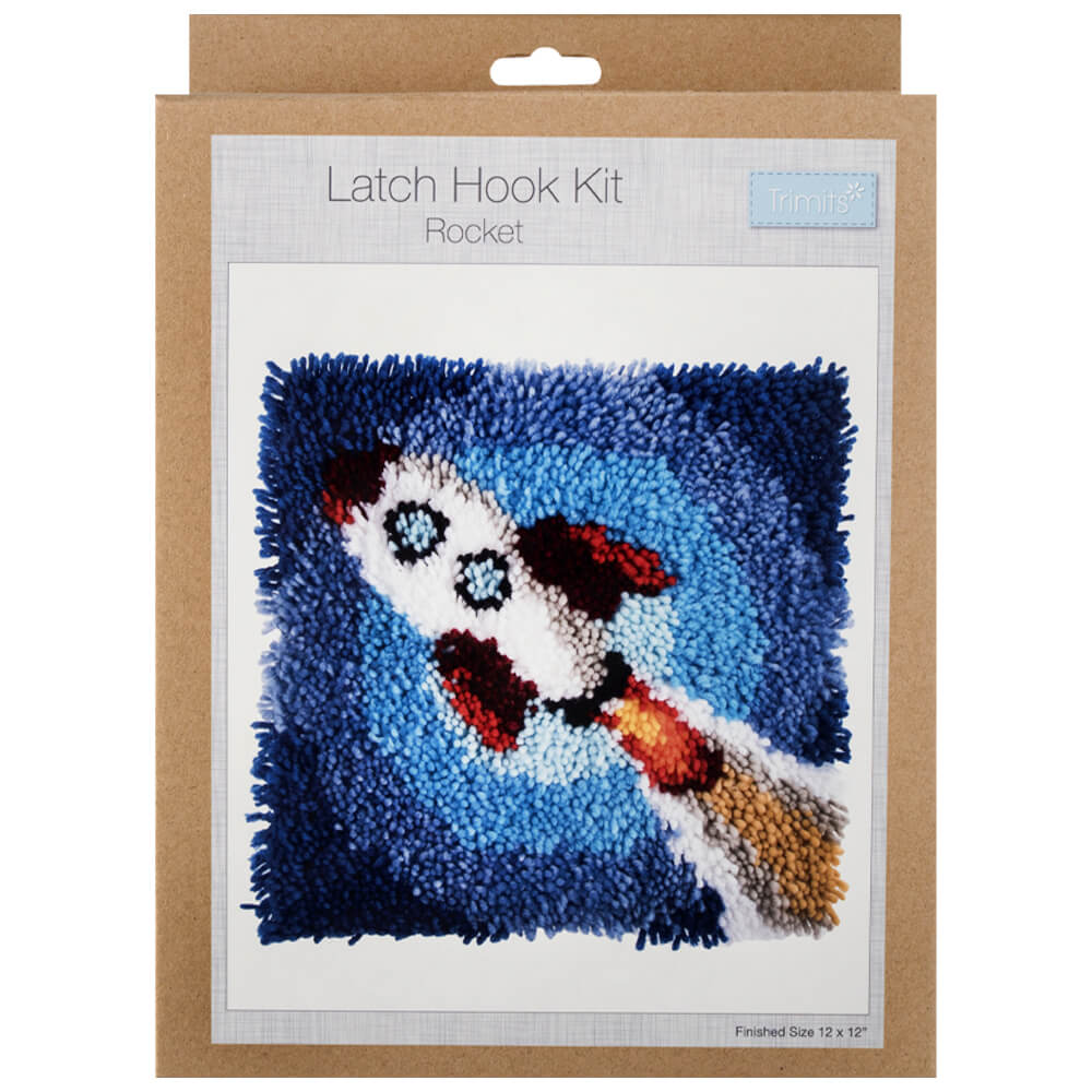 Latch Hook Kit: Rocket