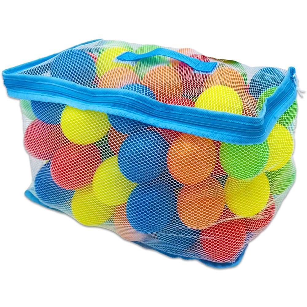 Play Balls - Pack Of 100 - PlayWorks - Soft Play Balls - Indoor & Outdoor Games - For Kids - Garden Games