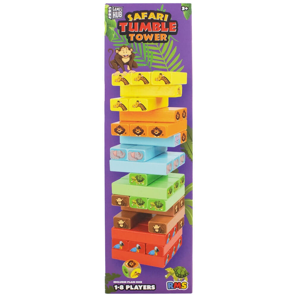 Animal Tumble Tower Game