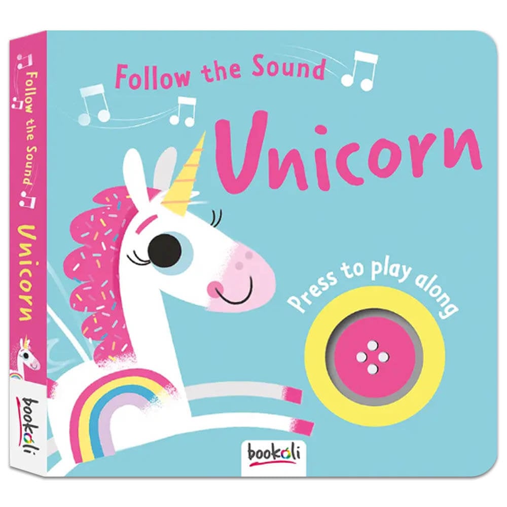 Follow the Sound Unicorn - Baby Books - Ian Dutton (Board Book)