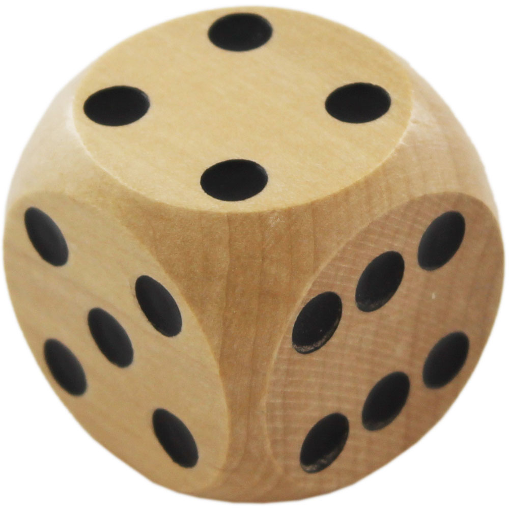 Wooden Dice