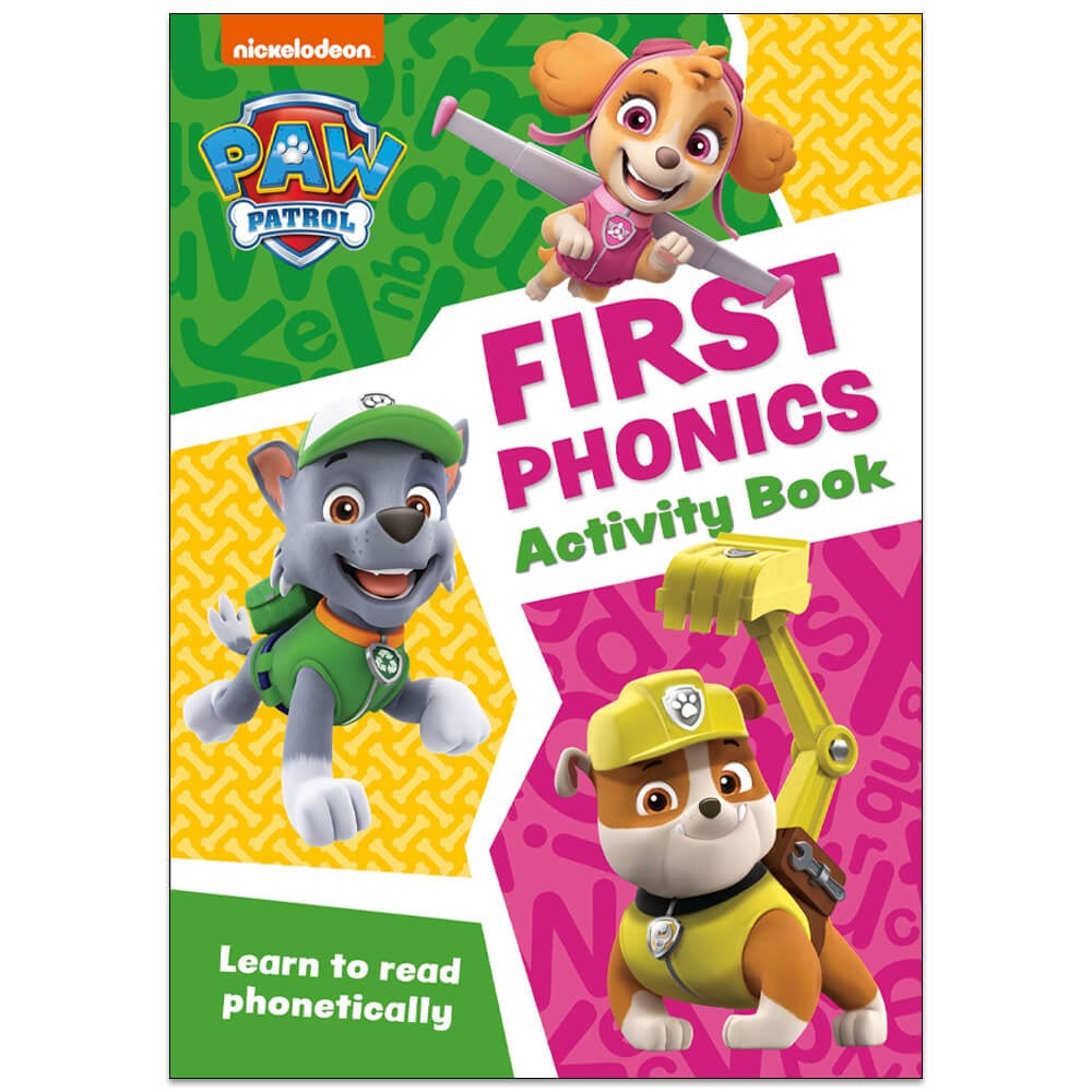 Paw Patrol First Phonics Activity Book - Paw Patrol - Primary School Books (Paperback)