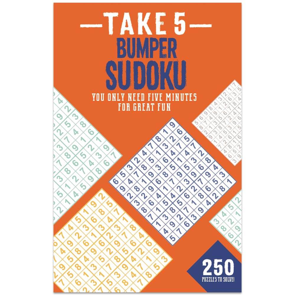 Take 5 Bumper Sudoku - Puzzle Books by Igloo Books (Paperback)