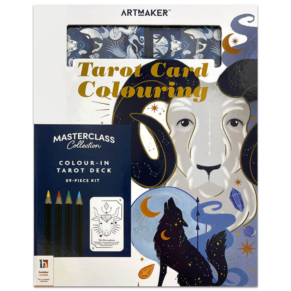 Art Maker: Tarot Card Colouring by Tarot Books - Spirituality Books (Box Set)