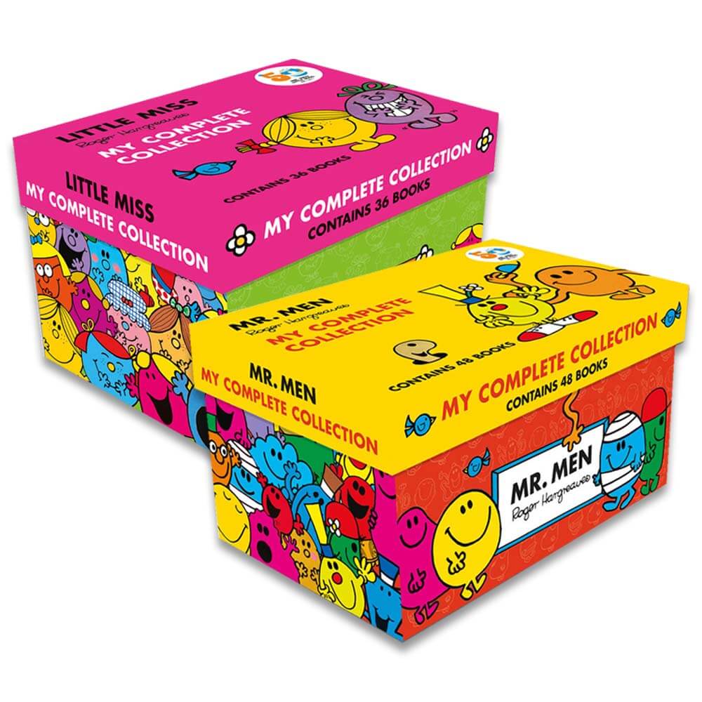 Mr. Men and Little Miss: 84 Book Box Set - Roger Hargreaves & Adam Hargreaves - Children's Book Collections (Book Bundle)