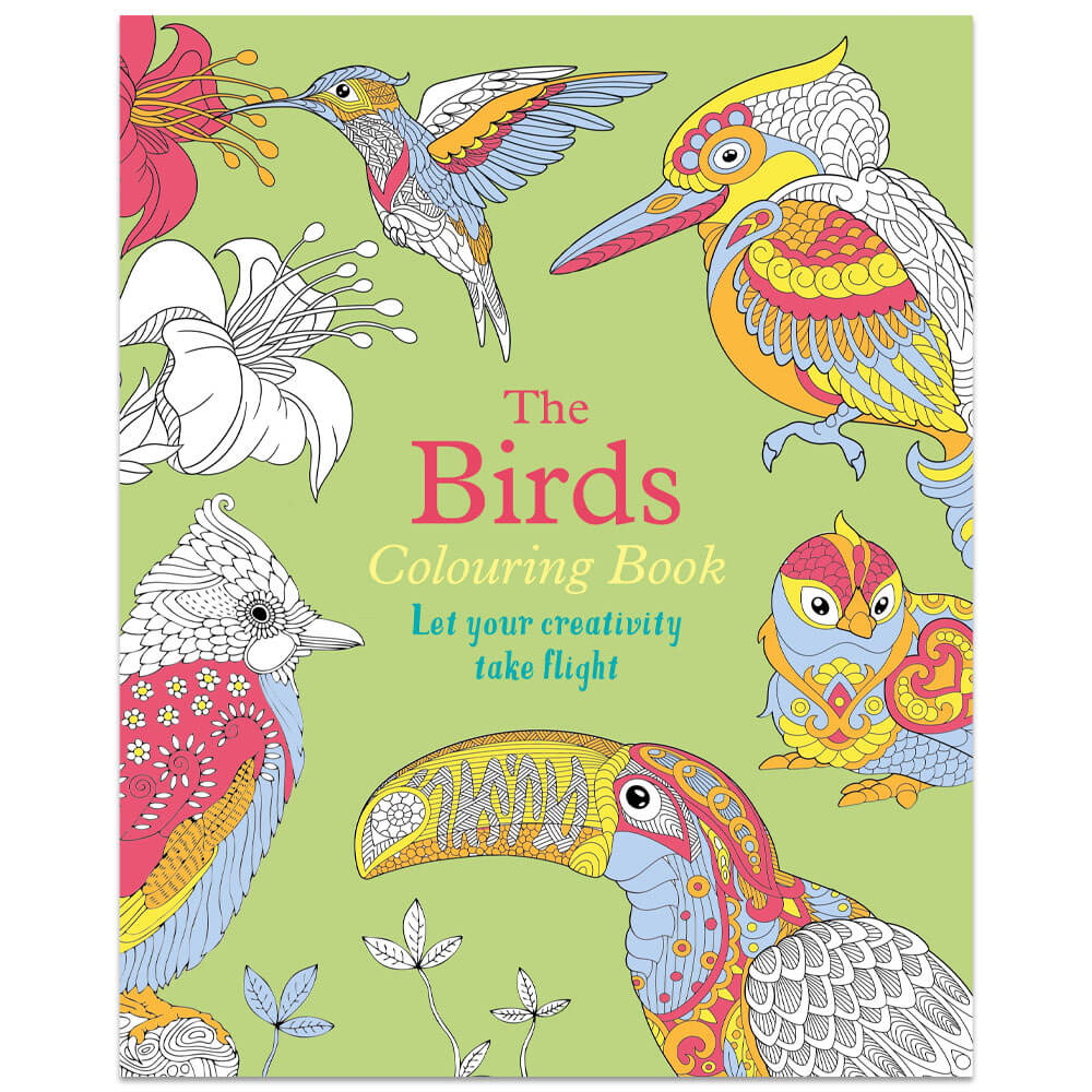 The Birds Colouring Book by Tansy Willow - Adult Colouring Books (Paperback)