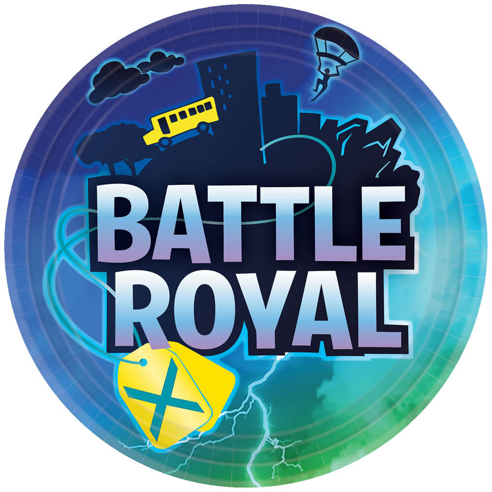 Battle Royal Round Plates 23Cm