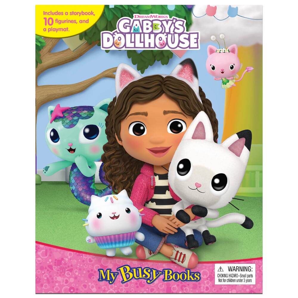 Gabby's Dollhouse: My Busy Books - Kids Activity Books - Children's Fiction Books (Board Book)