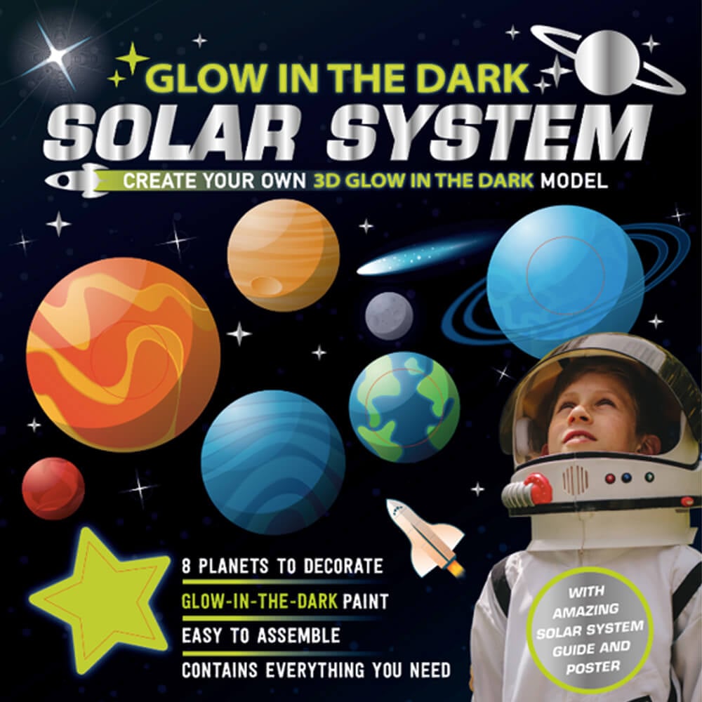 Glow In The Dark Solar System Kit - Educational Toys (Box Set)