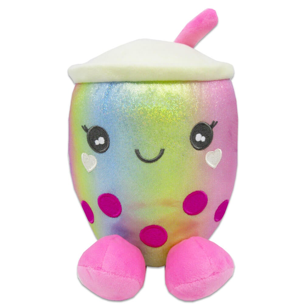 PlayWorks Hugs & Snugs Bubble Tea Plush Toy