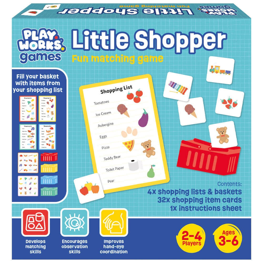 PlayWorks Little Shopper Matching Game