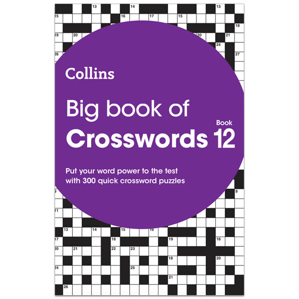 Big Book of Crosswords 12 - Puzzle Books by Collins Puzzles (Paperback)