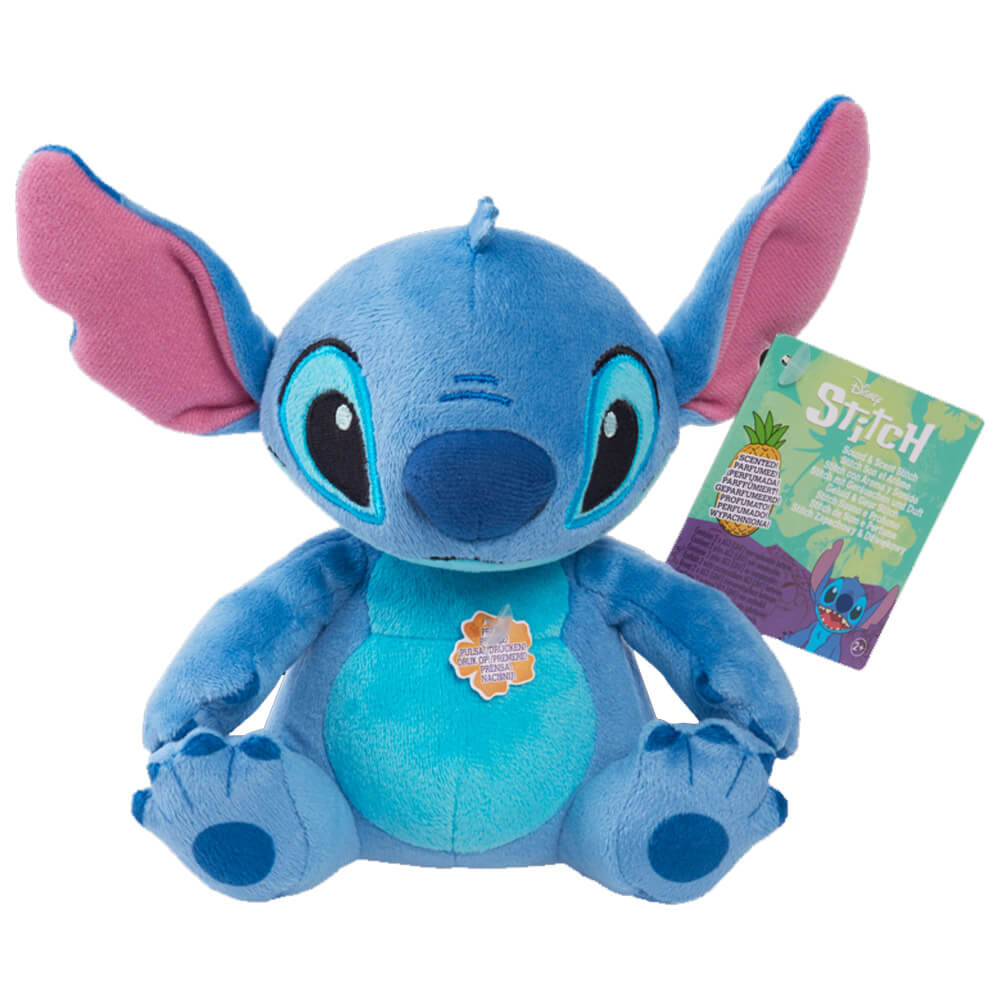 Disney Stitch Sound and Scent Small Plush - 15cm - Disney - For Kids - Plush Toys- Soft Toys