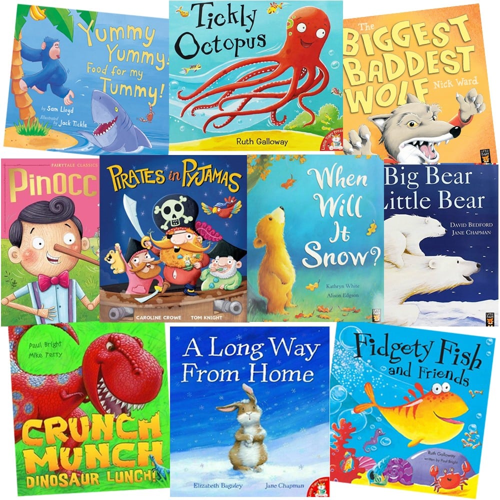 Pirates in Pyjamas: 10 Kids Picture Books Bundle - 10 for £10 Picture Books - Children's Book Collections (Paperback Bundle)